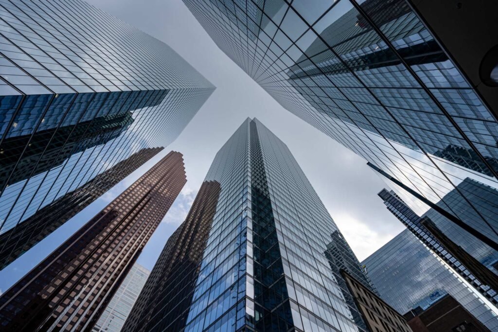 Commercial office towers