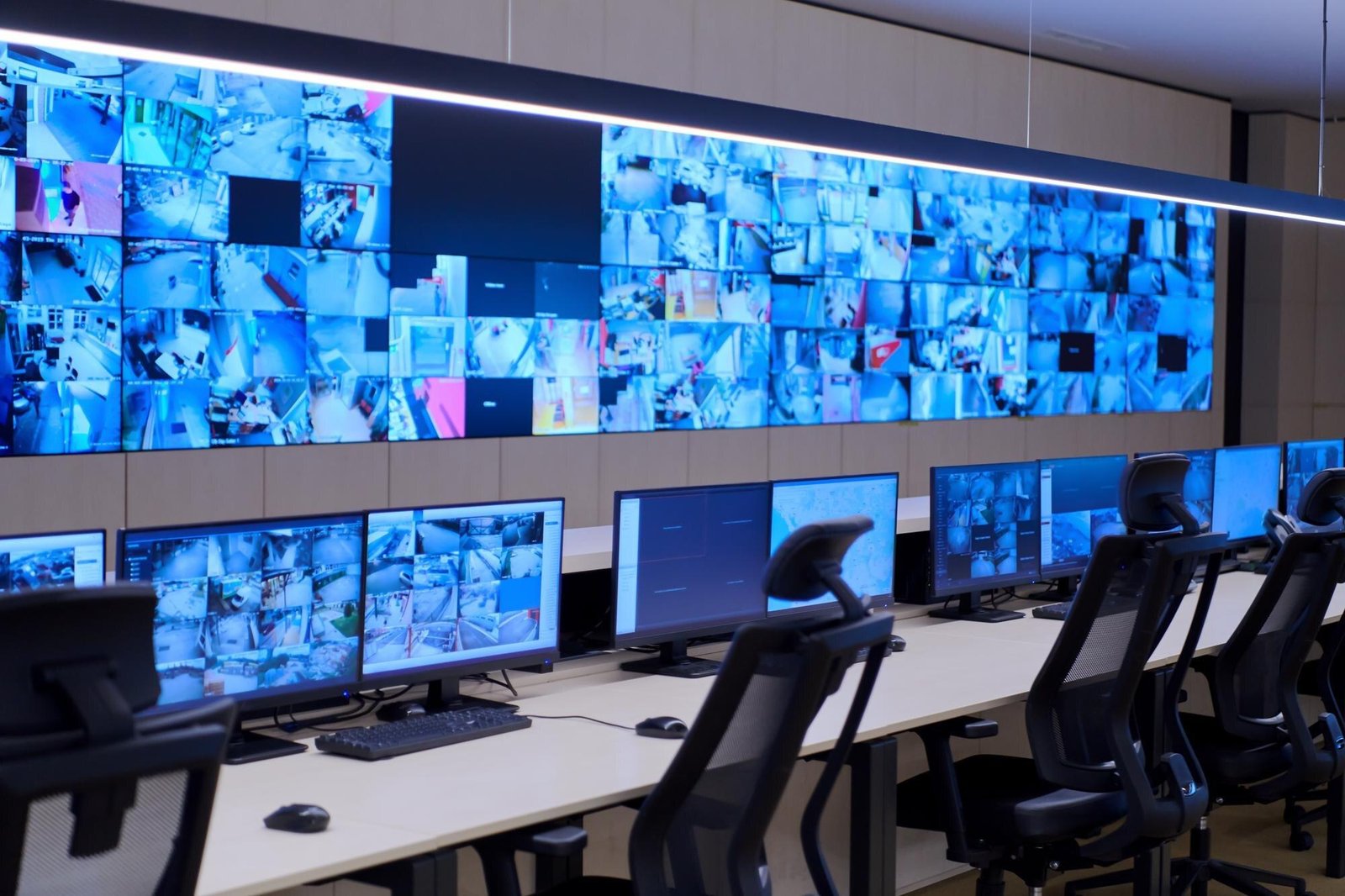 Security monitoring control room